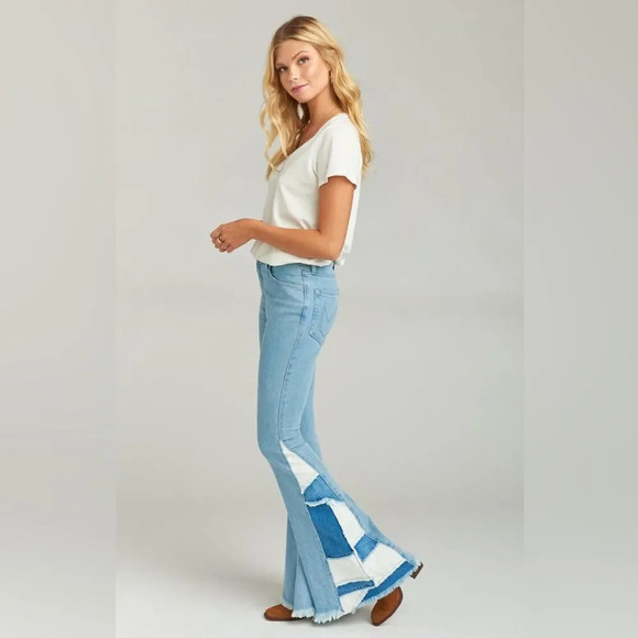 Show Me Your Mumu Woodstock Flare Jeans 26 - Picture 16 of 16